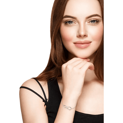 Pulsera infinito plata 925