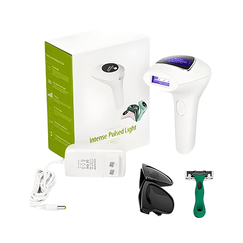 DEPILADORA LASER IPL PROFESIONAL CON ACCESORIOS