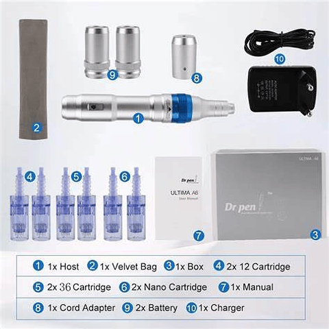 DERMAPEN ULTIMA A6 PROFESIONAL PORTATIL - DR PEN