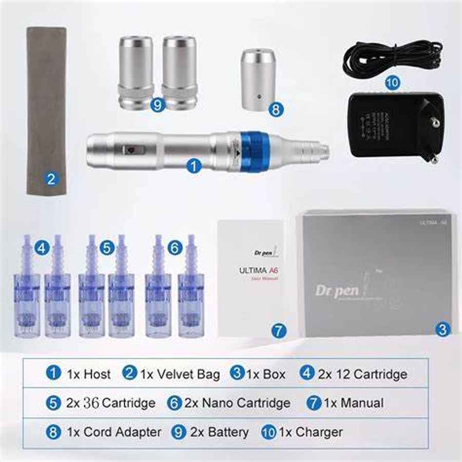 DERMAPEN ULTIMA A6 PROFESIONAL PORTATIL - DR PEN 2
