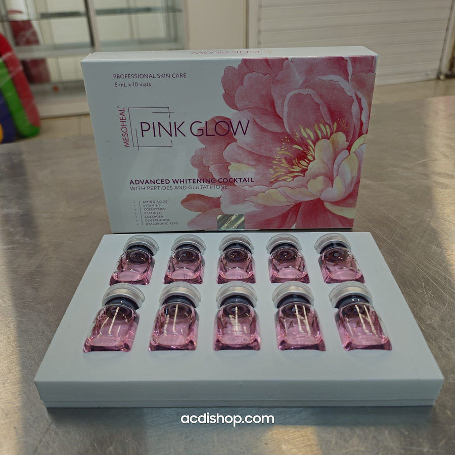 PINK GLOW SKIN CARE (CÓCTEL) 5ML X 10 UND. - MESOHEAL 5