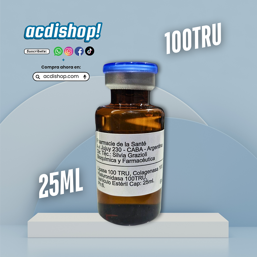 ENZIMAS METABÓLICAS (CLH) 100TRU, (CÓCTEL) 25ML X 01 UND. - SANTÉ 2