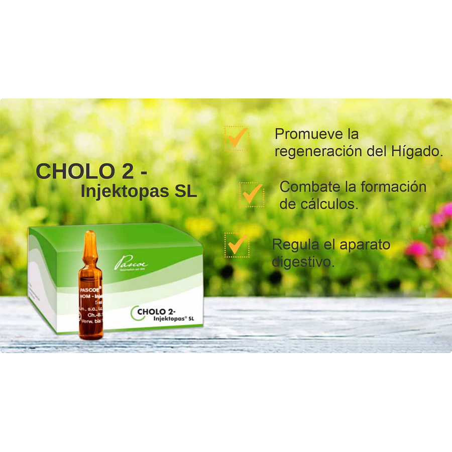 CHOLO 2 INJEKTOPAS 2ML. X 01 AMP. - PASCOÉ 2