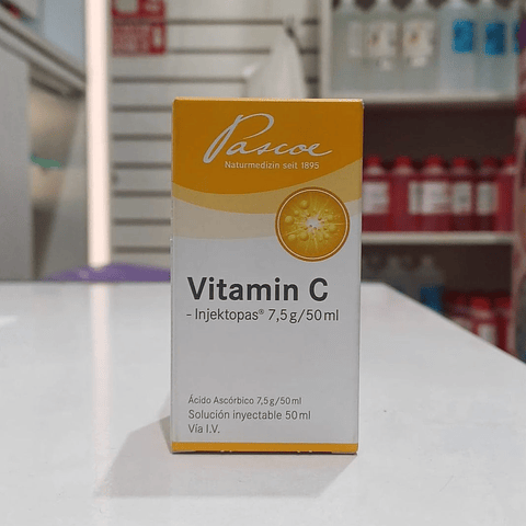 VITAMINA C INJEKTOPAS 7,5G/50mL. X 01 UND. - PASCOÉ