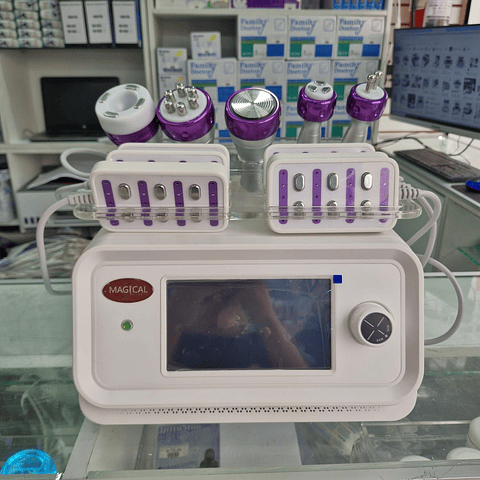 ULTRACAVITADOR DE METAL 6 EN 1 CON LIPOLÁSER /80K