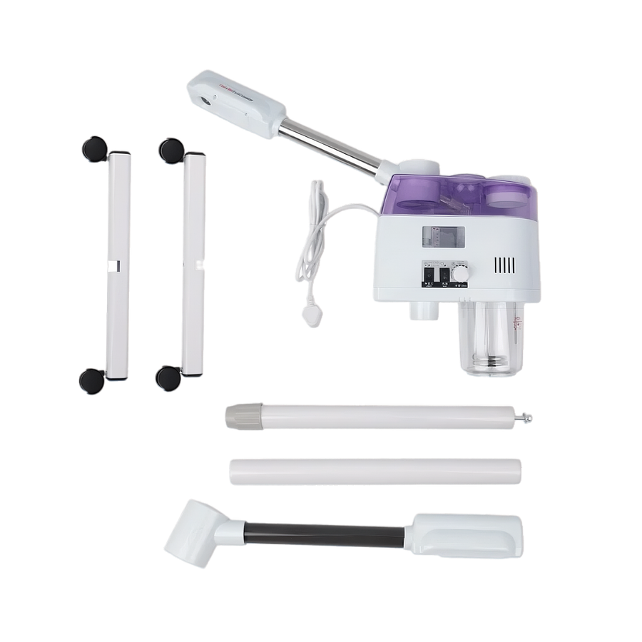 VAPORIZADOR DE 2 BRAZOS CON OZONO (FRIO Y CALIENTE) Y RUEDAS 4