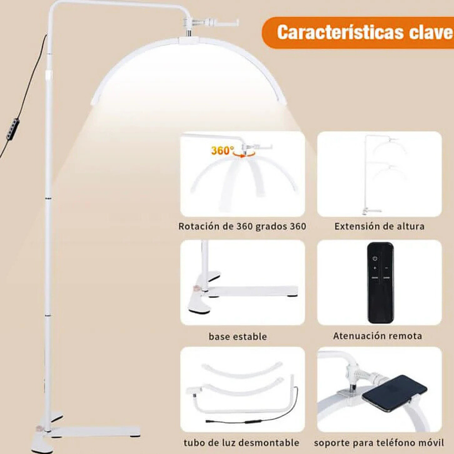 LAMPARA LUNA PARA LASHISTA CON PEDESTAL 3