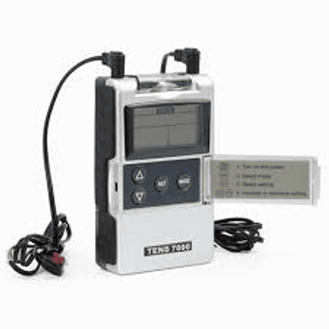 TENS 7000 ELECTROESTIMULADOR PORTATIL 4 PARCHES