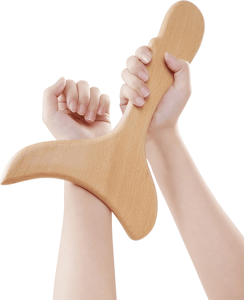 MASAJEADOR DE MADERA GUA SHA