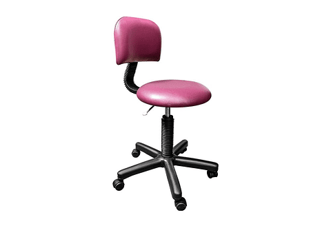 TABURETE REGULABLE CON RESPALDAR Y  RODABLE NACIONAL