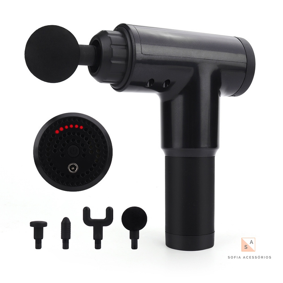 FASCIAL GUN PORTATIL ACCESORIOS INTERCAMBIABLES - VICTORIA HAN 1