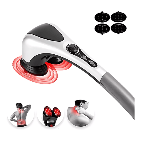 MASAJEADOR CON INFRARROJO DOBLE CABEZAL - BLUEIDEA