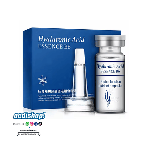 SERUM ÁCIDO HIALURÓNICO ESSENCE B6 5ml /10 UND. - BIOAQUA