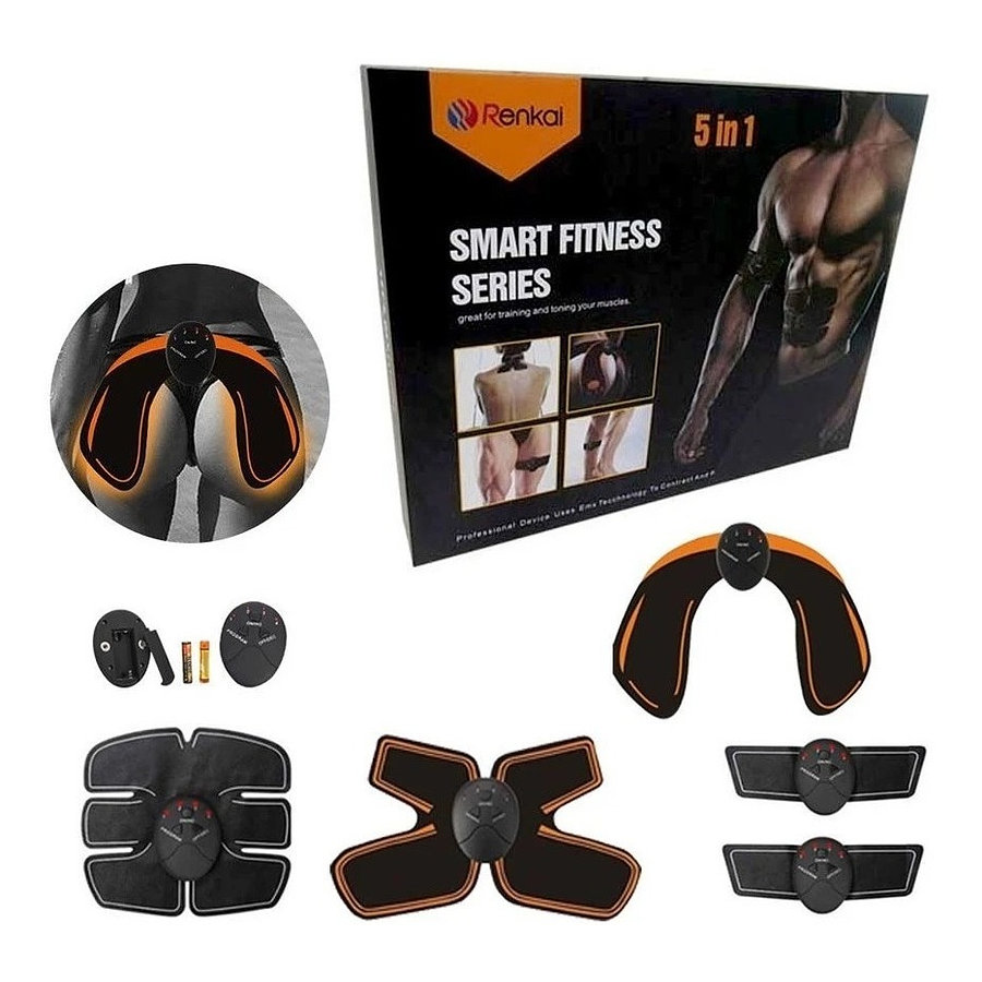 ELECTRO ESTIMULADOR MUSCULAR 5 EN 1 SMART FITNESS 1