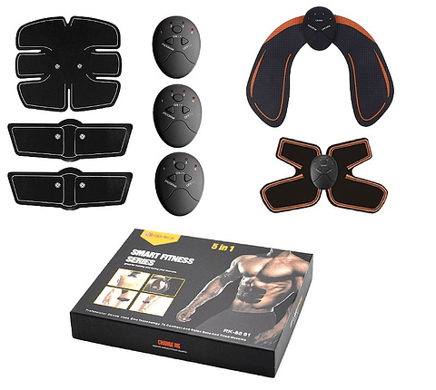 ELECTRO ESTIMULADOR MUSCULAR 5 EN 1 SMART FITNESS