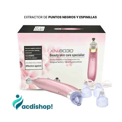 SUCCIONADOR DE PUNTOS NEGROS Y ESPINILLAS XN-8030