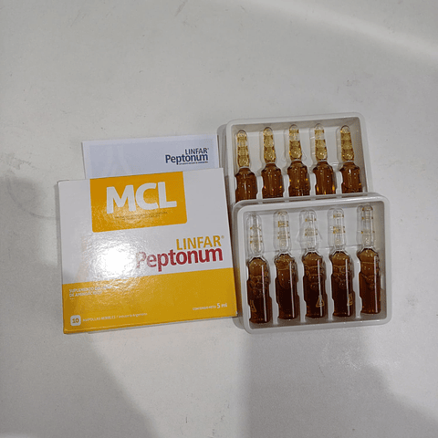 PEPTONAS SOLUCIÓN (MCL) 5ML X 10 UND. (GENÉRICO) - LINFAR