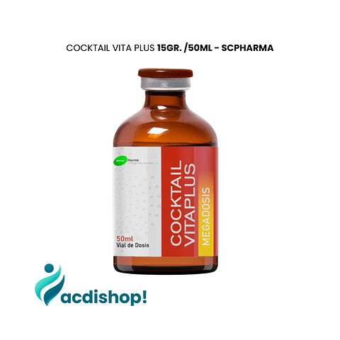COCKTAIL VITA PLUS VITAMINA C 15GR. 50ML - SCPHARMA