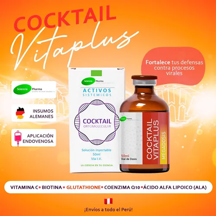 COCKTAIL VITA PLUS VITAMINA C 15GR. 50ML - SCPHARMA 2