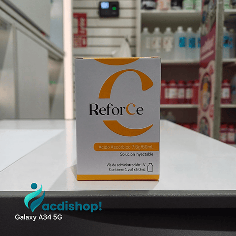 VITAMINA C INJEKTOPAS 7,5G/50mL X 01 UND. - REFORCE