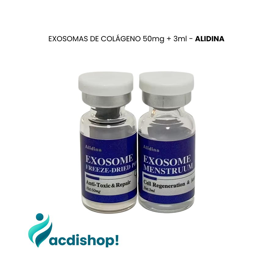 EXOSOMAS DE COLÁGENO 50mg + 3mL - ALIDINA 3