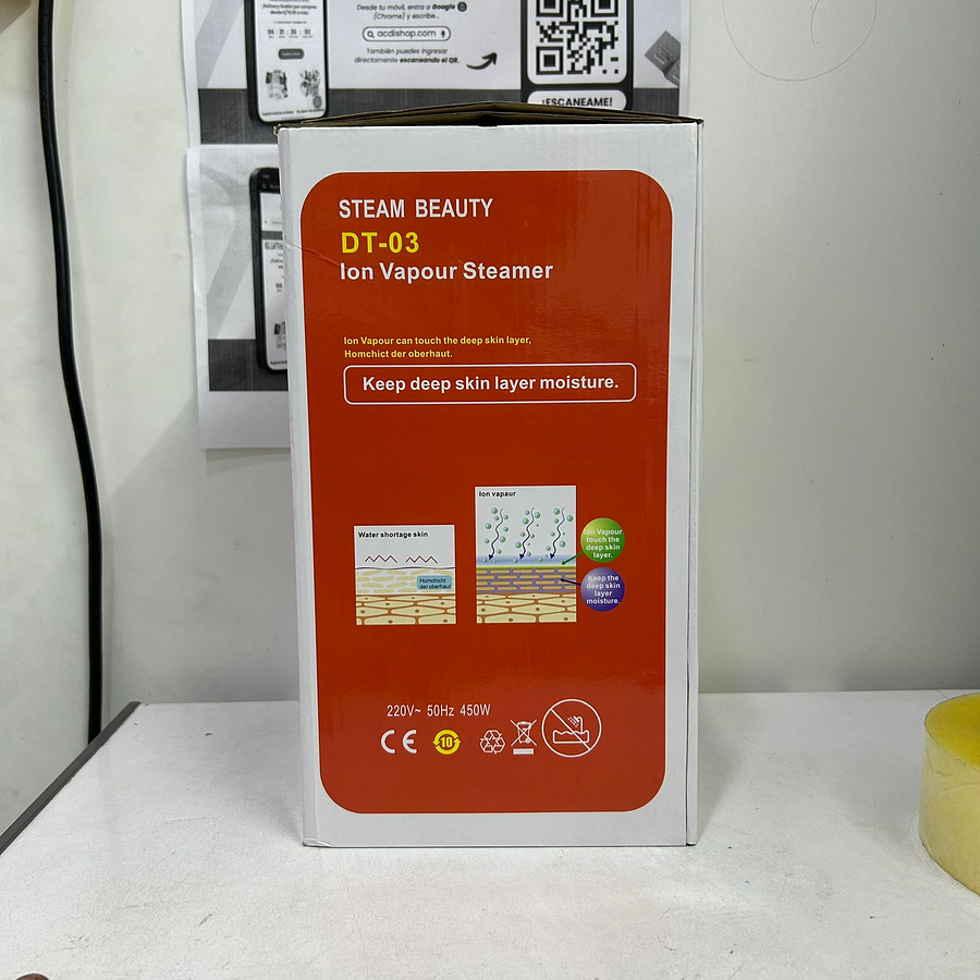 VAPORIZADOR DE MESA 1 BRAZO CON OZONO PORTÁTIL 4