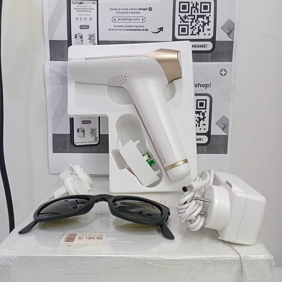 DEPILADORA LASER IPL T009 PORTATIL 300K FLASH - LESCOLTON 4