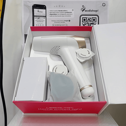 DEPILADORA LASER IPL T009 PORTATIL 300K FLASH - LESCOLTON