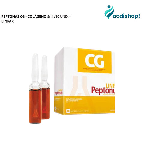 PEPTONAS SOLUCIÓN (CG) 5ML X 10 UND. (GENÉRICO) - LINFAR