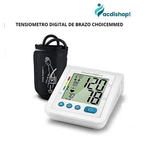 TENSIOMETRO DIGITAL DE BRAZO CHOICEMMED
