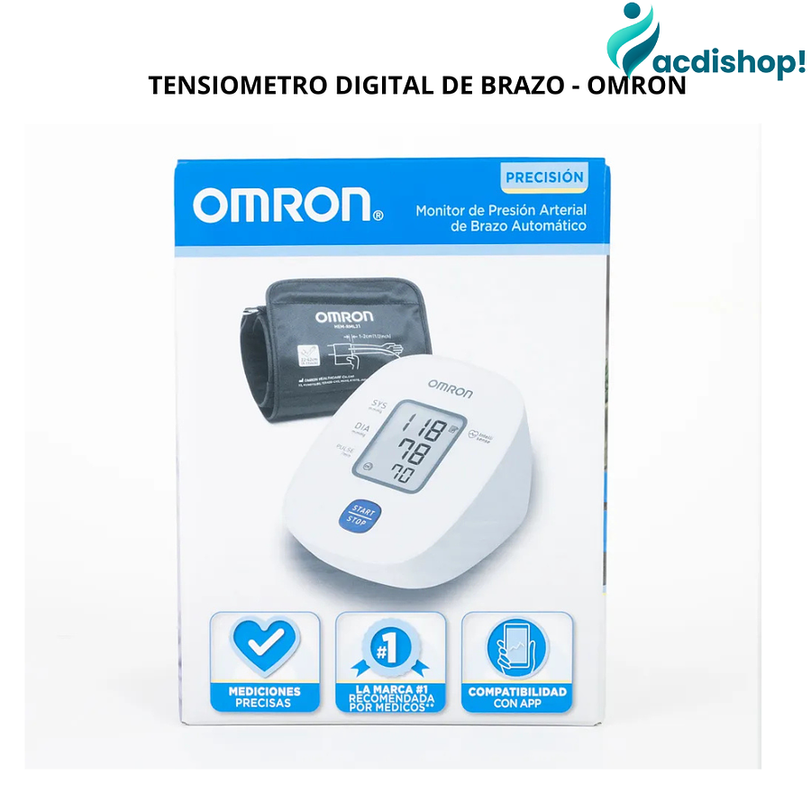 TENSIOMETRO DIGITAL DE BRAZO - OMRON 2