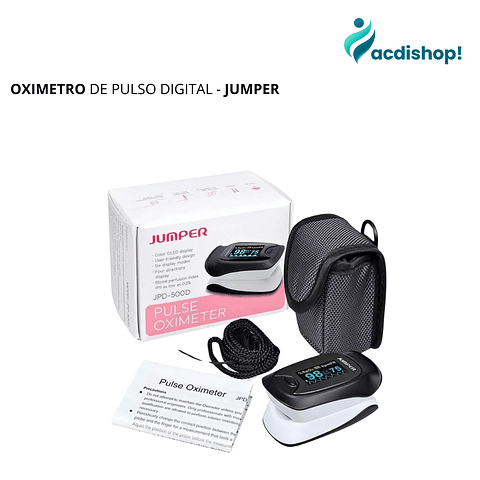 OXIMETRO DE PULSO DIGITAL - JUMPER