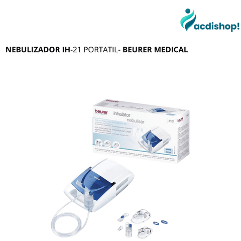 NEBULIZADOR IH-21 PORTATIL- BEURER MEDICAL