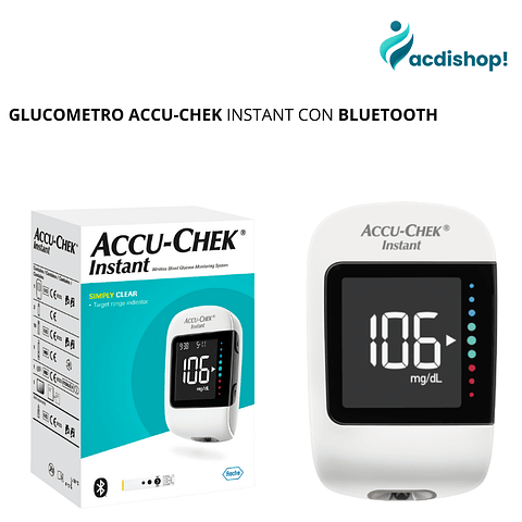 GLUCOMETRO ACCU-CHEK INSTANT CON BLUETOOTH
