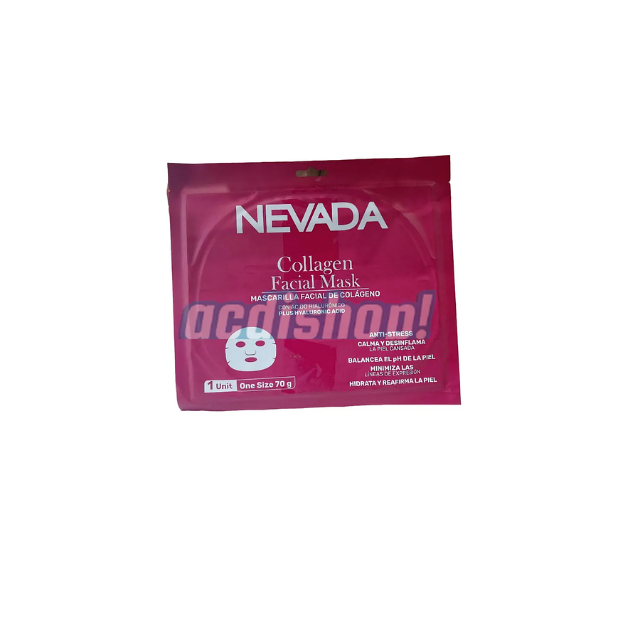 MASCARILLA HIDROGEL DE COLÁGENO 70g 01 UND. - NEVADA 2