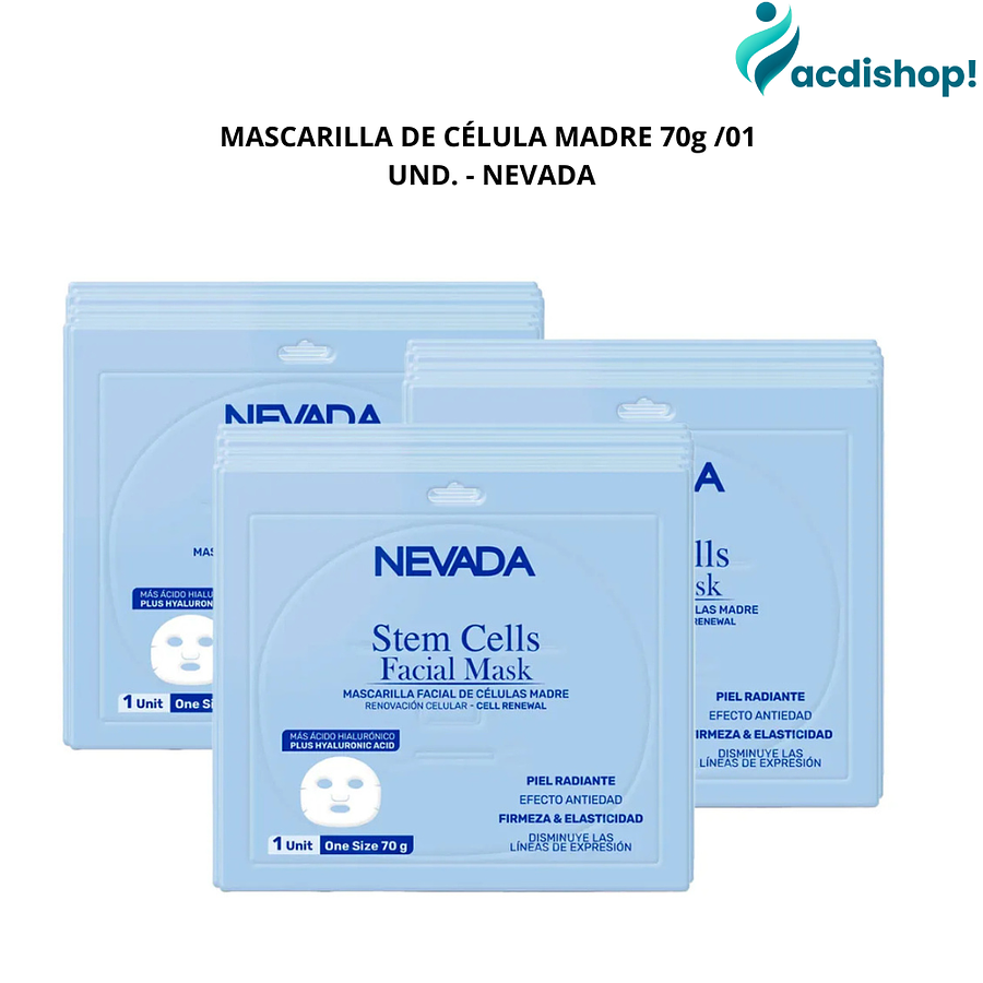 MASCARILLA DE CÉLULA MADRE 70g /01 UND. - NEVADA 2