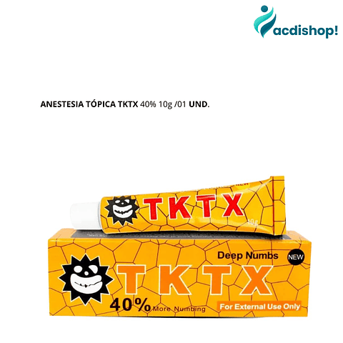 ANESTESIA TÓPICA TKTX 40% 10g /01 UND.