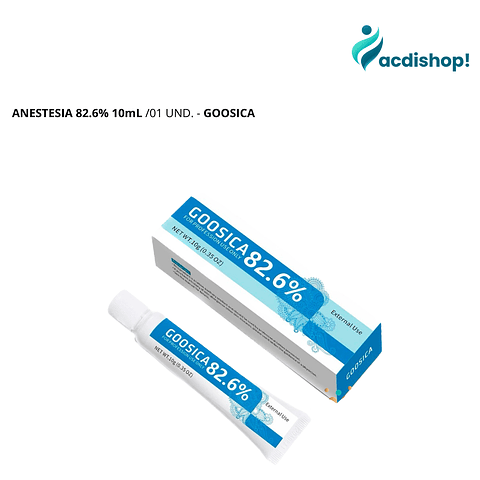 ANESTESIA 82.6% 10mL /01 UND. - GOOSICA