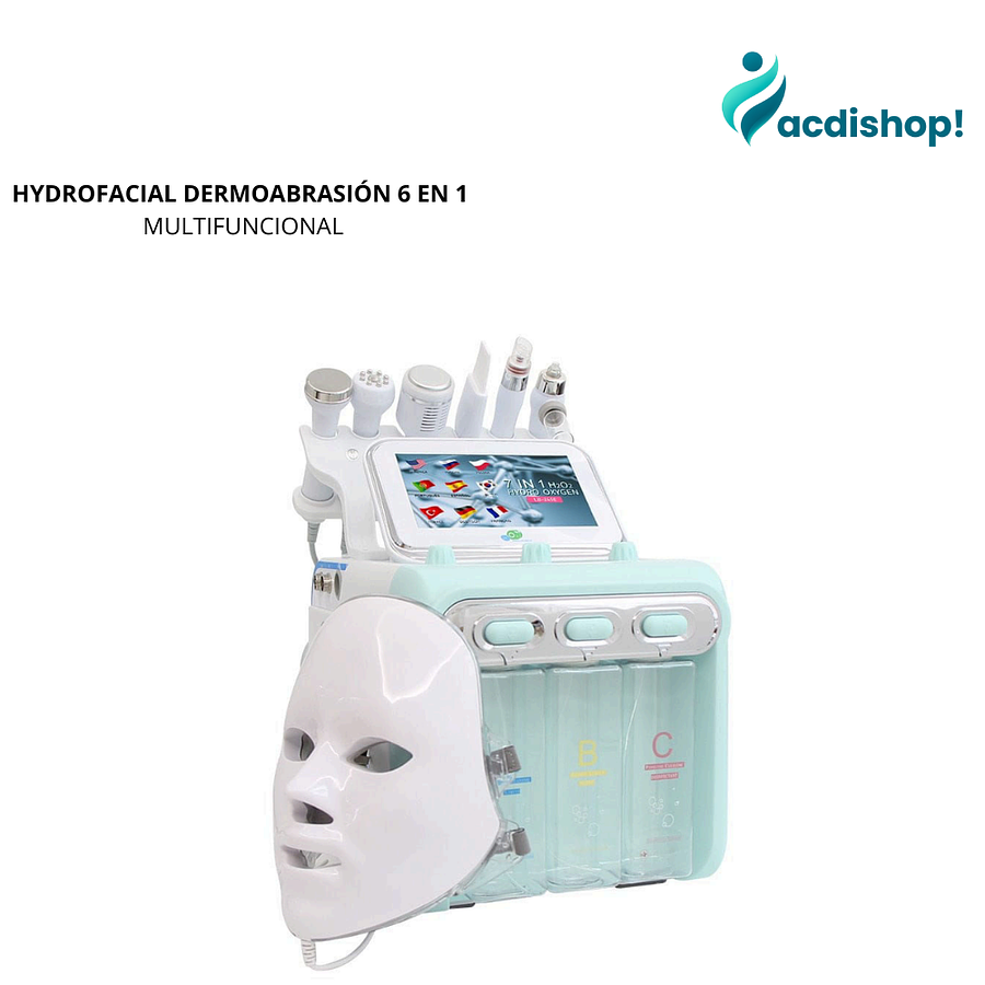 HYDROFACIAL DERMOABRASIÓN 6 EN 1 MULTIFUNCIONAL 1
