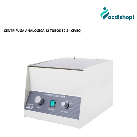 CENTRIFUGA ANALOGICA 12 TUBOS 80-2 - CIVEQ