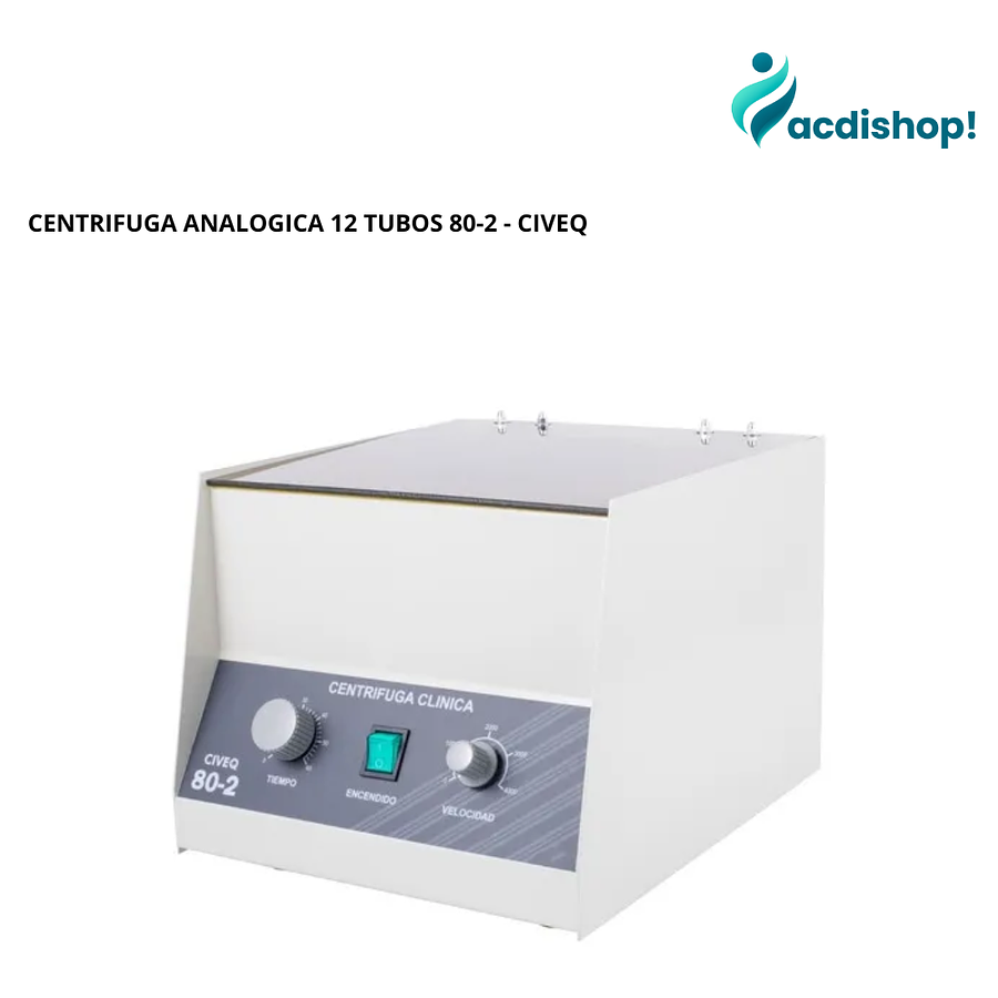 CENTRIFUGA ANALOGICA 12 TUBOS 80-2 - CIVEQ 1