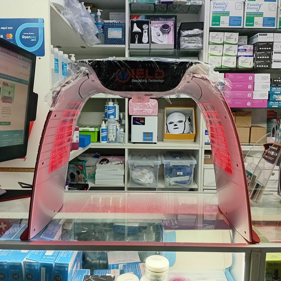 ARCO LED PROFESIONAL CON VAPORIZADOR DE OZONO CALIENTE Y FRÍO - YIELD 4