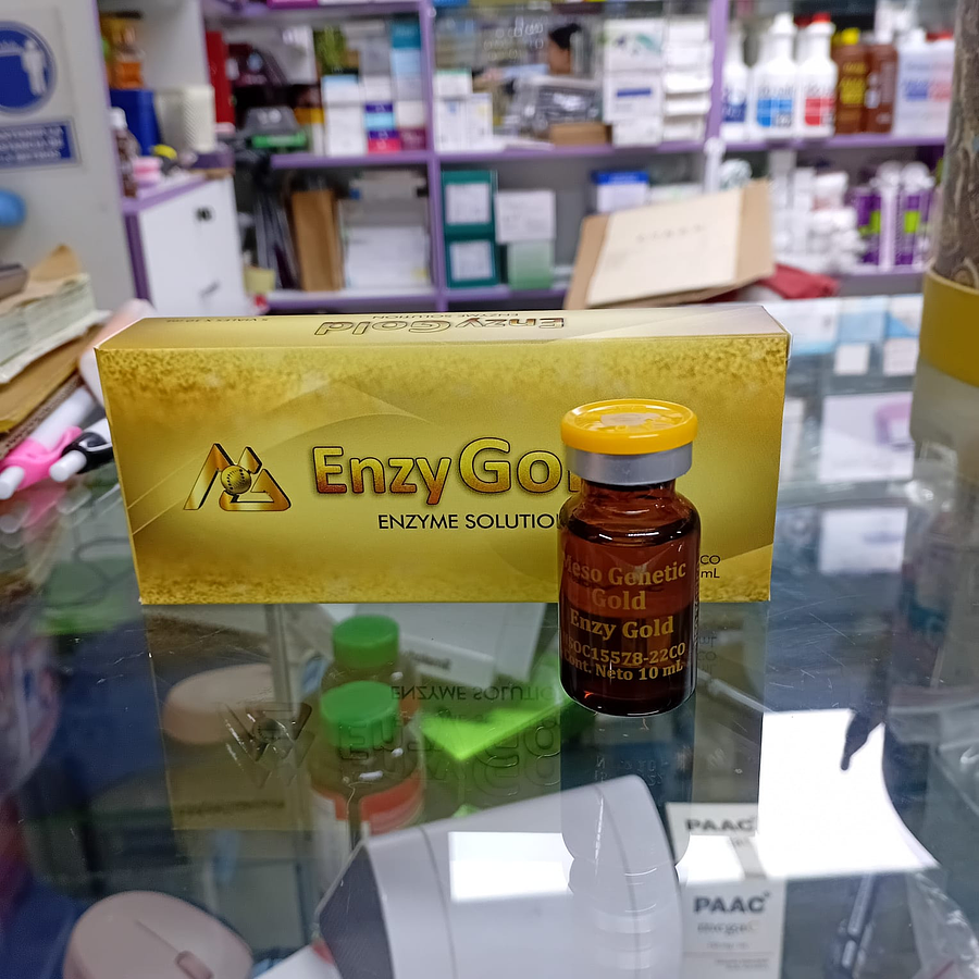 ENZIMAS METABÓLICAS (CLH) 500TRU, 10ML X 05 UND. (CÓCTEL) - ENZY GOLD 3