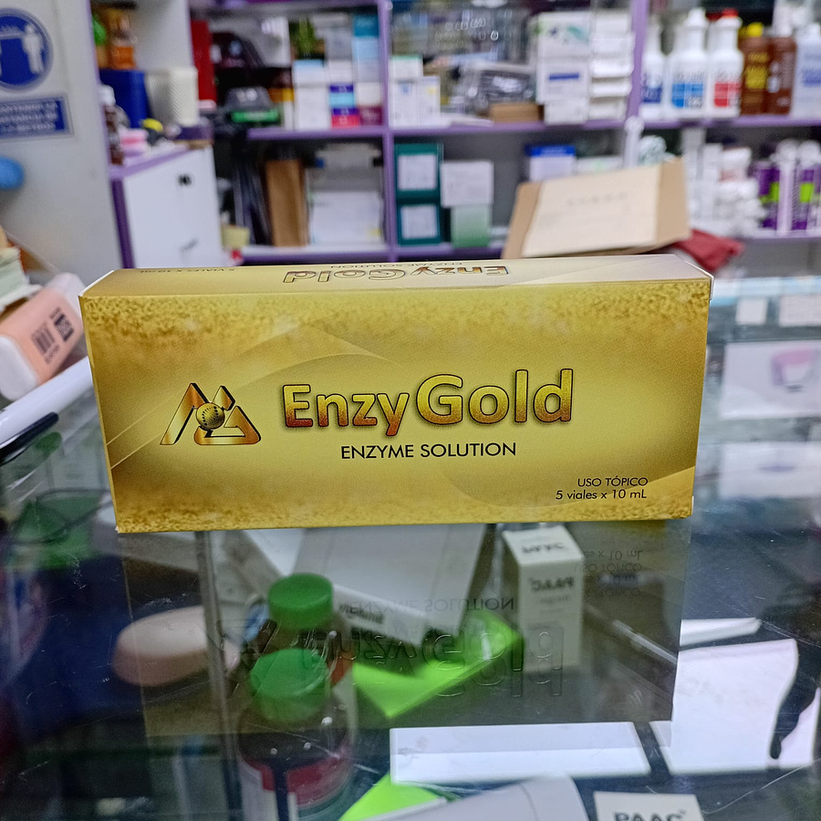 ENZIMAS METABÓLICAS (CLH) 500TRU, 10ML X 05 UND. (CÓCTEL) - ENZY GOLD 4