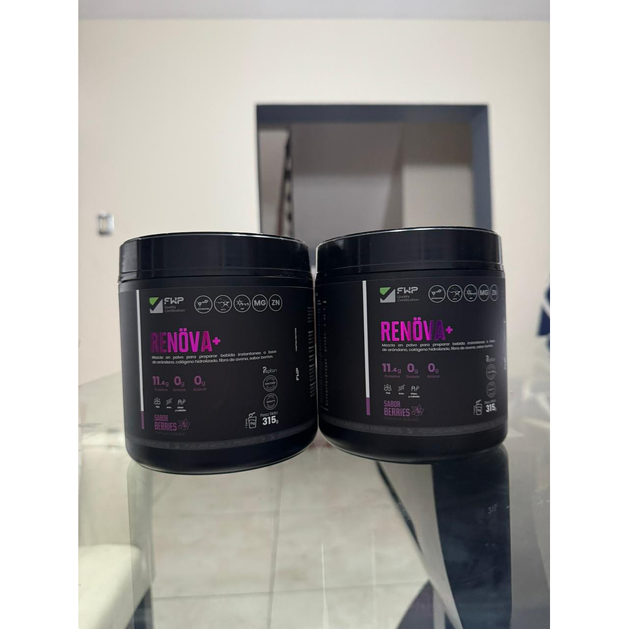 COLÁGENO CON BIOPÉPTIDOS ACTIVOS 315g X 02 UND. - RENOVA+ 3