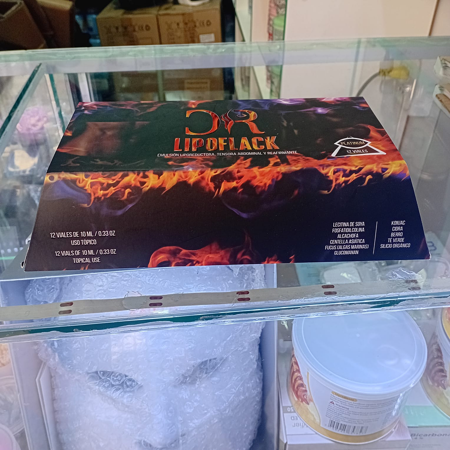 LIPOFLACK PLATINIUN 10ML X 12 UND. - CR 3