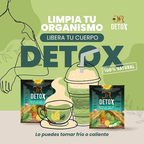 CR DETOX 15G X 12 SOBRES