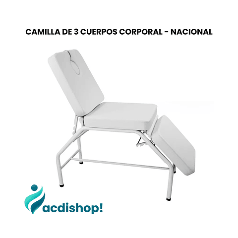 CAMILLA DE 3 CUERPOS CORPORAL - NACIONAL