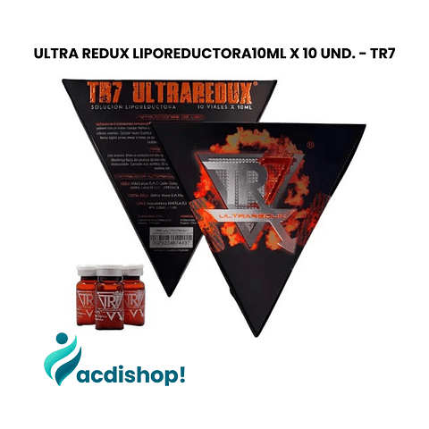 ULTRA REDUX LIPOREDUCTORA 10ML X 10 UND. - TR7