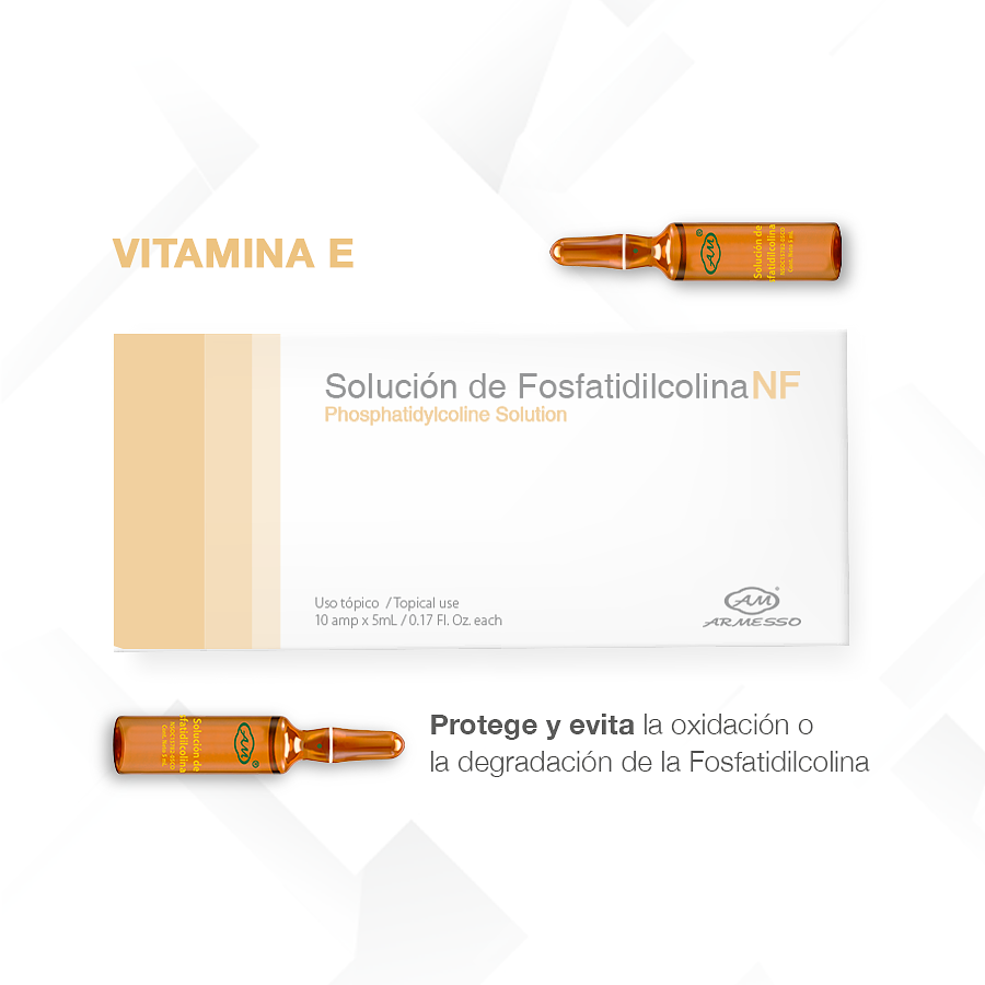 FOSFATIDILCOLINA NF SOLUCIÓN 5ML X 10 UND. - ARMESSO 3
